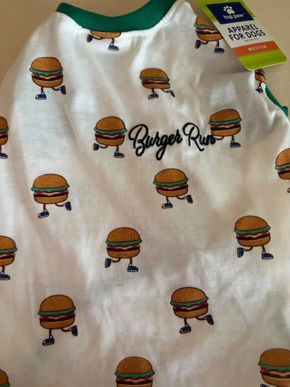 Pet Apparel Dog Shirt Top Paw 